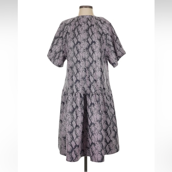 Stand Studio Dresses & Skirts - NWT Stand Studio Gray Snake Print casual Dress size EU (36-38) US size 4-6